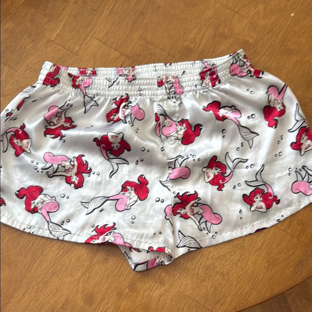 Disney Pink and White Athletic Shorts
